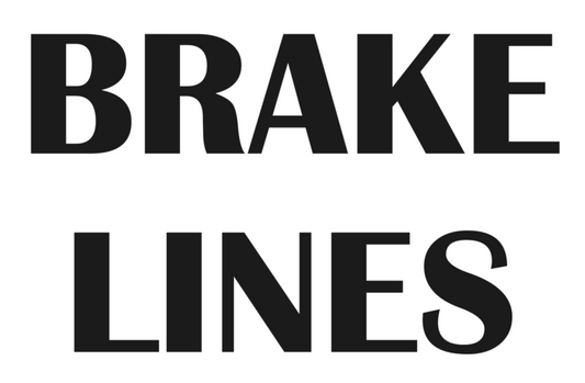 Stainless Brake Lines